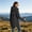 Black, variant on Lutiedan Waterproof Raincoat for Women Full Zip Long Sleeve Windbreaker Outdoor Hiking Hooded Rain Jacket with Pocket Size S-XXL