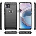 thumbnail image 1 of wonima11 Case for Moto One 5G Ace Case, Motorola G 5G 2020 XT2113-3 XT2113-2 Case, Slim Thin Carbon Fiber TPU Rubber Protective Cases Anti-Scratch Shockproof Cover for Motorola One 5G Ace Black, 1 of 1