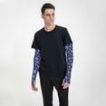 thumbnail image 4 of Fotbe Snowflakes On Dark Blue Mangas para Brazos con Protección Solar UV- Cubrebrazos para Tatuajes – Mangas Deportivas Refrigerantes UPF 50 para Hombre y Mujer, 4 of 7