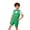 Green, variant on KAUOD Toddler Boy Suits Set Adjustable Waist Dress Clothes Tuxedo Vest Shorts Sets for Kids Lightweight Wedding Graduation Suit