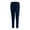 Navy, variant on QUYUON Stretchy Pants for Women Sale Casual Solid Cotton Linen Drawstring Elastic Waist Calf-Length Pencil Pants Womens Summer Pants Long Pant Leg Length Activewear Style P8696 Navy M