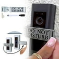 thumbnail image 2 of JJKBVCLO Do Not Disturb Door Hanger Sign No Soliciting Signs | Do Not Disturb Door Tag | Privacy Door Hanger | Reusable Purpose Sign Door Hanger Sign For Online Meetings Counseling, 2 of 4