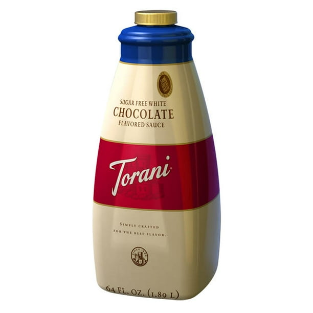 Torani White Chocolate Sauce Sugar Free - Walmart.com - Walmart.com
