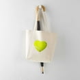 thumbnail image 5 of CafePress - Tennis Heart Tote Bag - Unisex Canvas Tote Bag, Beige, 1-Piece, 5 of 7