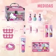 thumbnail image 5 of Estuche de Cosméticos Hello Kitty con Esmaltes, Brochas y Brillo Labial, Kit Infantil Completo para Jugar - MAKEUPERIA, 5 of 5
