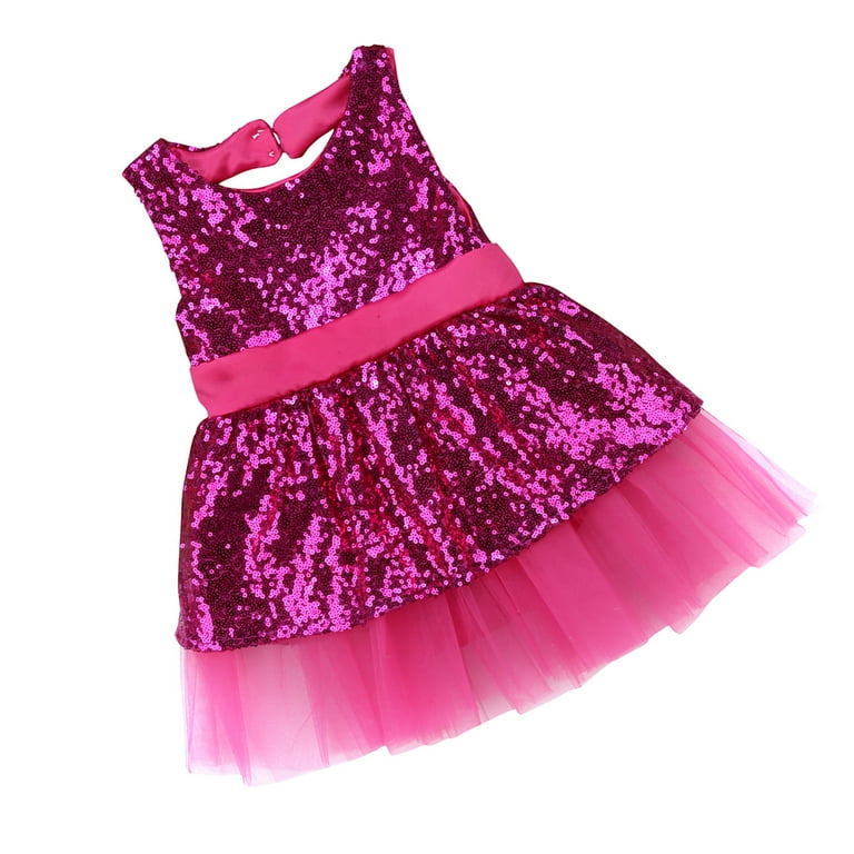 VIKING GLORY Princess Kids Baby Girls Sequins Dress Party Dress Wedding Formal Dresses 0 4T Walmart