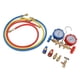 thumbnail image 2 of Air Conditioning Pressure Gauge R410 22 134A 3 Way AC Diagnostic Manifold Gauge Tube Set for Freon Charging, 2 of 5