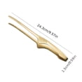 thumbnail image 3 of Upgrade Your BBQ Game with 1pc Self-Standing Stainless Steel Grill Tongs for Korean and Japanese BBQ, Veggies, and Seafood - Perfect for Home, School, Bakery, Camping, and Oven Use with Bonus Tweezers, 3 of 5