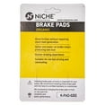 thumbnail image 5 of Niche Complete Organic Brake Pad Set Kawasaki Ninja ZX6R Motorcycle MK1002564, 5 of 9
