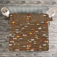 thumbnail image 4 of Ambesonne Colorful Quilted Bedspread Set 3 Pcs, Eastern Style, King Size, Multicolor, 4 of 4