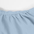 thumbnail image 5 of KHONTS Women's Solid Color Stylish Bandeau Sleeveless off Shoulder Longline Crop Tops Summer Casual Slim Fit Camisole Light Blue S, 5 of 5