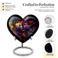 thumbnail image 3 of Hummingbird Urn For Burial In Ground, Ash Heart Urns For Cremation Mother, Burial Urn, Large Capacity Urns, Adult Burial Urns For Human Ashes Adult Female, Funeral Urns For Adult Ashes 8 Inch, 3 of 5