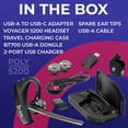 thumbnail image 2 of Auriculares Bluetooth Plantronics Poly Voyager 5200 UC, 2 of 6