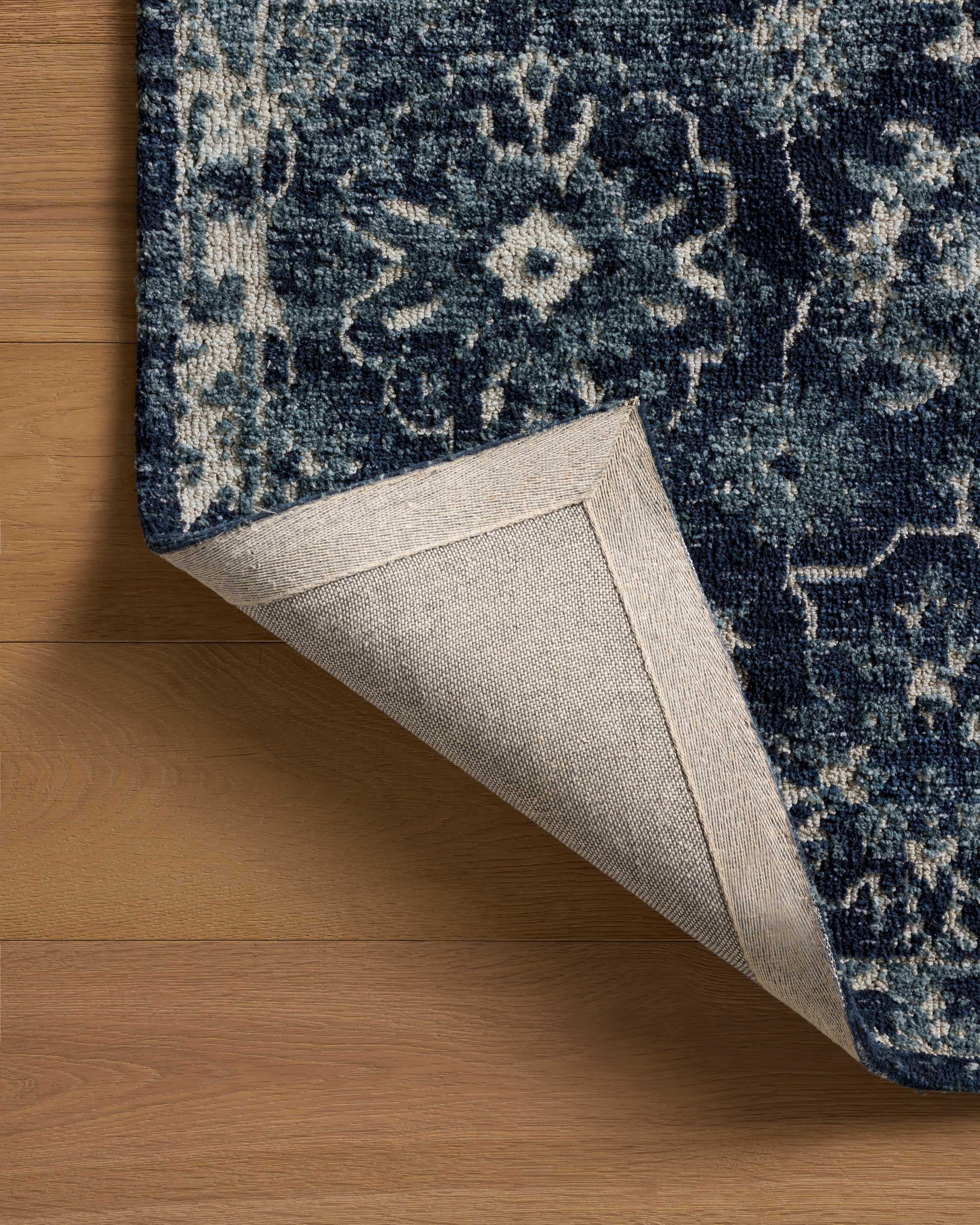 Loloi Percival Navy / Ivory 5'-0" x 7'-6" Area Rug