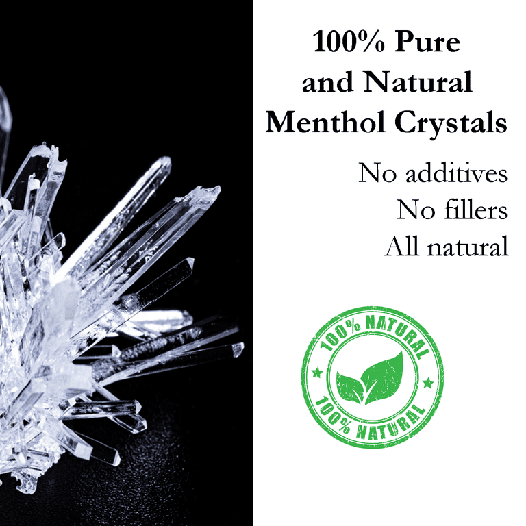 GreenHealth, Menthol Crystals, 4 oz, All Natural in Aluminum Bag -  Walmart.com