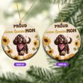 thumbnail image 2 of Proud Cocker Spaniel Mom Happy Mother's Day with Love Ceramic Round Ornament Cockers Dog Lover Gifts Home Tree Decor - 02003, 2 of 5