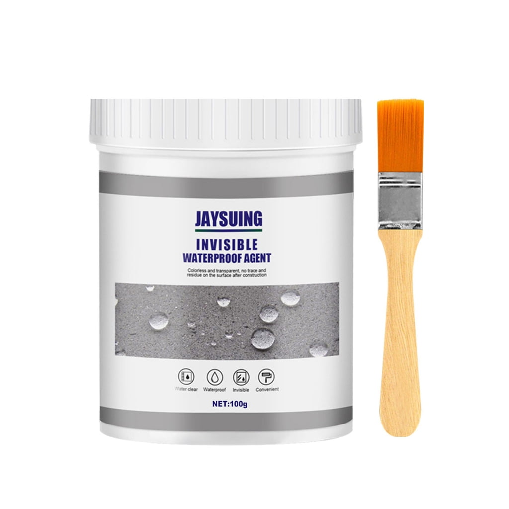 FAIOIN Sealant Waterproof Glue Waterproof Invisible Paste Mighty Repair  Adhesive Polyurethane Leak-Proof Glue for Home Bathroom 