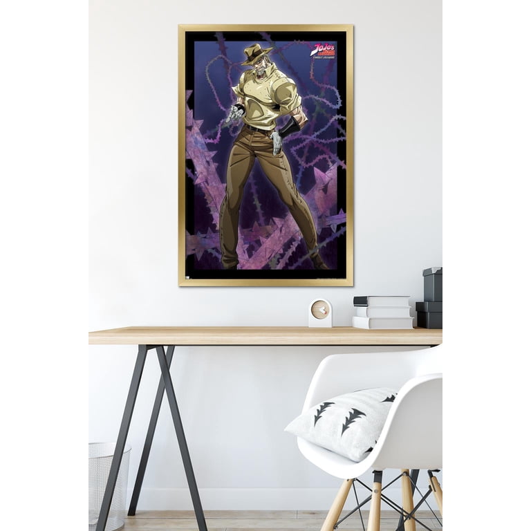 JoJo's Bizarre Adventure - Joseph and Hermit Purple Wall Poster