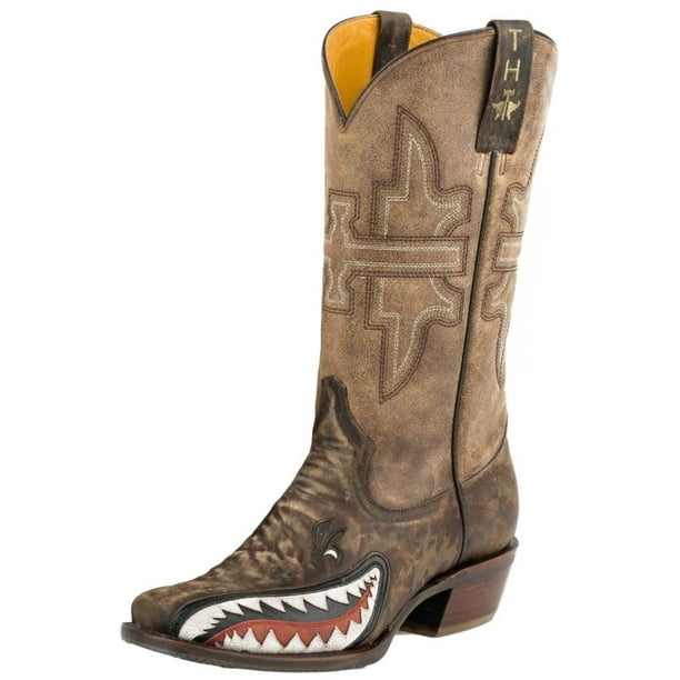 Tin Haul Tin Haul Western Boots Mens Sharky Bomb Sole Green 14020