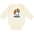 thumbnail image 3 of Inktastic Kc Cavalier Spaniel Boys or Girls Long Sleeve Baby Bodysuit, 3 of 5