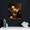 thumbnail image 5 of Nawypu  Moody Floral Wall Art Painting Dark Academia Wall Decor Vintage Botanical Canvas Wall Art Victorian Flower Art Pictures Vintage Floral Prints for Room Bedroom, 5 of 5