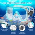 thumbnail image 4 of Set de Snorkel Honlanor para Adultos, Equipo para Buceo con Tubo Anti-fugas y Anti-vaho, 4 of 7