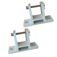 thumbnail image 4 of 2 soportes de montaje en pared para toldos, soporte para toldo, soporte para sombrillas blancas, accesorios de jardín para puerta y porche, 4 of 8