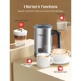 thumbnail image 3 of Paris Rhone Milk Frother, 4-in-1 Electric Milk Steamer, 10.1oz/300ml Automatic Hot & Cold Foam Maker, Milk Warmer for Coffee,Latte, Chocolate, 3 of 8