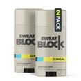 thumbnail image 1 of Desodorante antitranspirante SweatBlock Clinical Strength, paquete de 2, 1 of 7