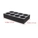 thumbnail image 2 of Bandejas de café portátiles de 2 piezas bandejas para transportes de café bandejas de café soportes de té de leche, 2 of 7
