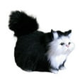 thumbnail image 3 of Juguetes de peluche suaves para gatos, juguetes de animales en miniatura, juguete educativo para niños Negro, 3 of 9