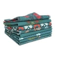 thumbnail image 3 of Soimoi 8 Pc Fat Quarter Bundle- Block Print 18"x 22" DIY Patchwork- 100% Cotton Pre-Cut Quilting Fabric Multicolor, 3 of 10