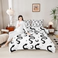 thumbnail image 4 of Castle Fairy Animal Snake Full Size Comforter Sets,Bohemian Moon Stars Bedding Sets, 4 of 8