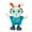 Green, variant on Dadiaei Little Cute Singing Dancing Robot with Light Music Projection Toy for Interactive Play Fun Entertainment