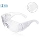 thumbnail image 1 of Gafas de seguridad, ZHIKE Gafas protectoras transparentes antivaho y antiarañazos para el trabajo y el deporte, hombres, mujeres (2 PCS) Adepaton QH-182, 1 of 6