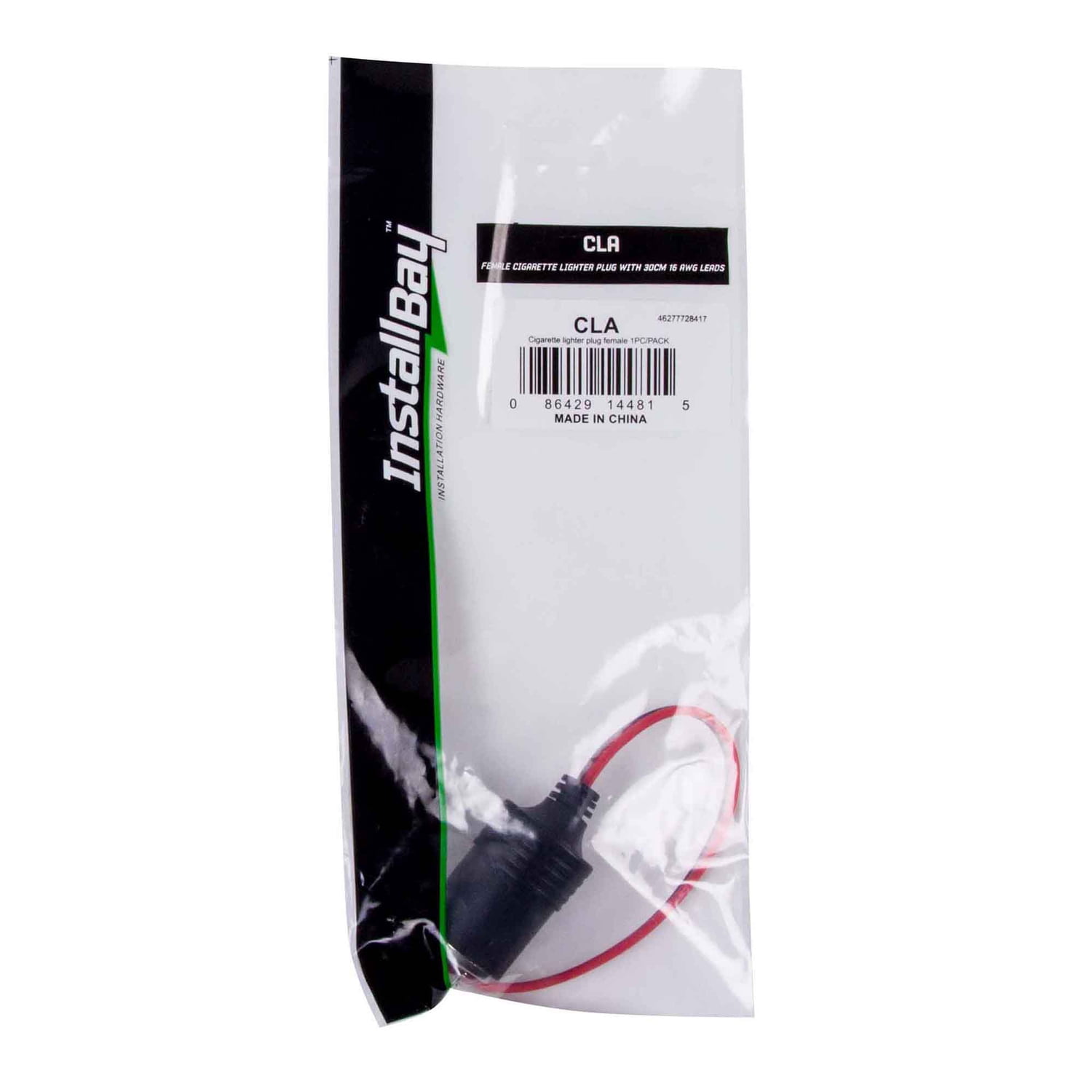 Install Bay 12-Volt Cigarette-Lighter Adapter, Female