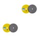 thumbnail image 1 of Riwesomey Rueda de pulido de piedra para decoración de suelo y pared, herramienta eléctrica portátil, disco de molienda para detalles de Tipo 3 2piezas, 1 of 6