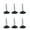 M5X30, variant on 6Pcs Hexagonal Head Handle Hand Screw 5mm Thumb Screw Knob Button Head Ergonomic Plastic Tighten Bolt Nut Knobs