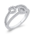 thumbnail image 4 of KATARINA Diamond Fashion Ring in 10K White Gold (1/4 cttw, I-J, I1) (Size-6.5), 4 of 6