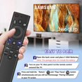 thumbnail image 4 of Nuevo control remoto de reemplazo con voz para TV Samsung, control remoto para todas las TVs Samsung curvas, Frame, UHD, QLED, LED, 4K, 8K y Smart TV, con función de voz, 4 of 9