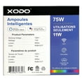 thumbnail image 3 of XODO Smart Home LED Flood Light Bulbs 4-Pack - Wi-Fi, Dimmable, Color Changing Smart Light Bulbs, 3 of 5