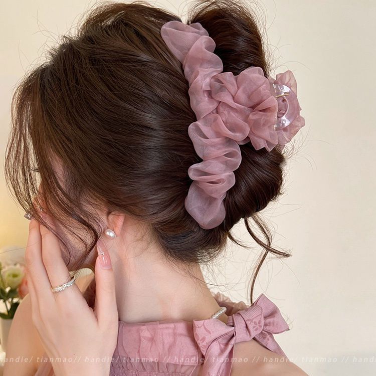 EKE Women’s Hair Clip Vintage Retro Back-Wear Elegant Hair Accessory with Fashion Texture