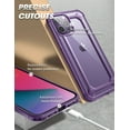 thumbnail image 6 of SUPCASE Unicorn Beetle EXO Series Case for iPhone 12 Pro Max (2020 Release) 6.7 Inch, Premium Hybrid Protective Clear Bumper Case (Purple), 6 of 8
