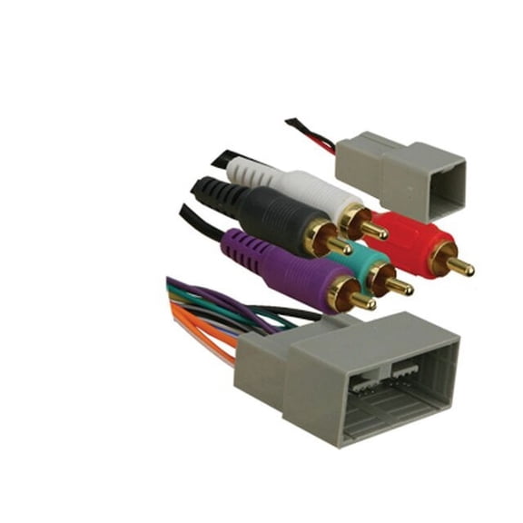 Radio Wire Harness - Compatible with 2010 Honda Accord Crosstour