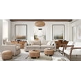 thumbnail image 2 of Diamond Sofa SAVANNAHSOSD 94 x 35 x 34 in. Savannah Slip-Cover Sofa in Sand Natural Linen, 2 of 4