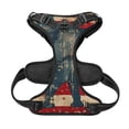 thumbnail image 5 of Lsque Vintage American Flag Elephant Dog Harness, No-Pull Pet Harness with 2 Leash Clips, Adjustable Soft Padded Dog Vest with Easy Control Handle for Large Dogs-Medium, 5 of 9