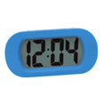 thumbnail image 4 of Fácil configuración Fácil lectura Funda protectora de silicona Pantalla LCD digital silenciosa Números en negrita de noche Reloj despertador Azul Macarena Despertadores de silicona, 4 of 8