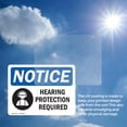 thumbnail image 6 of (2 Pack) Hearing Protection Required Sign, 6 of 7