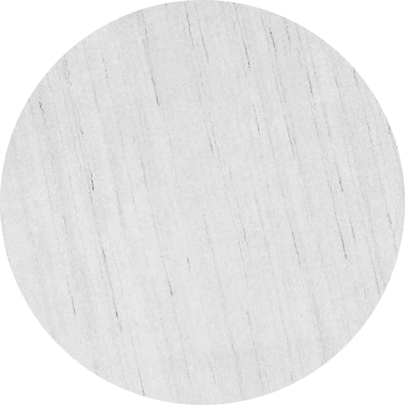 Ahgly Company Indoor Round Solid Gray Modern Area Rugs, 8' Round