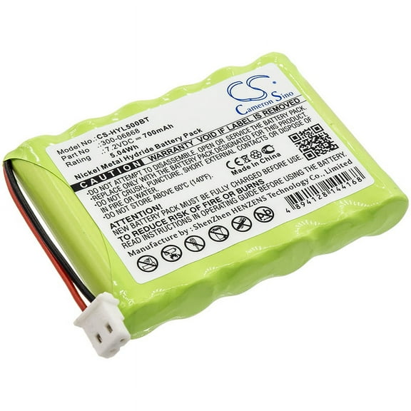 700mAh Honeywell 300-06868 Battery for Tss Keypad Lynx Plus 8DLTSSCBASE1 LKP500 Lyric L5000 Panel 8DLWLTP100 8DLLKP500 WLTP100